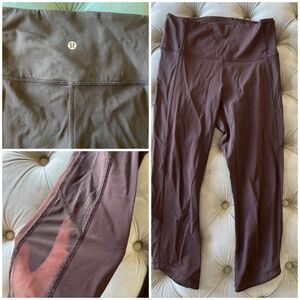 Lululemon Leggings Mesh sz 8